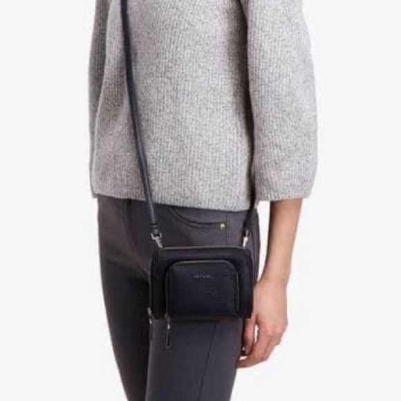 Matt & Nat mini leather crossbody purse - Picture 3 of 6